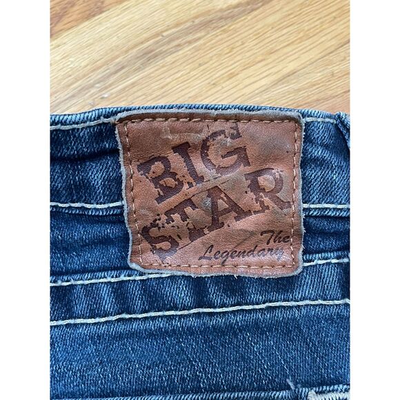 Big Star Maddie Women's 27 Blue Jeans Denim Bootcut Western 5-Pockets Stretch - Picture 4 of 11